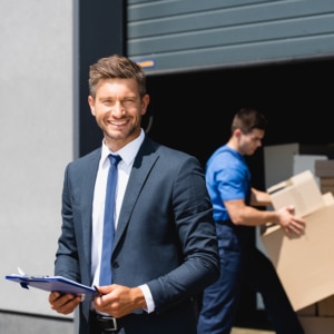 men providing commercial relocation services